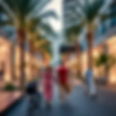 Vibrant community life around Adagio Palm Jumeirah