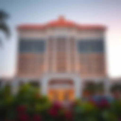 Stunning view of Adagio Palm Jumeirah facade