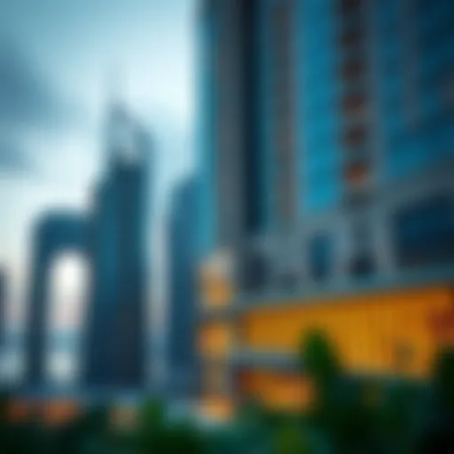 Architectural Marvel of Address Opera Tower 1 Stunning architectural view of Address Opera Tower 1