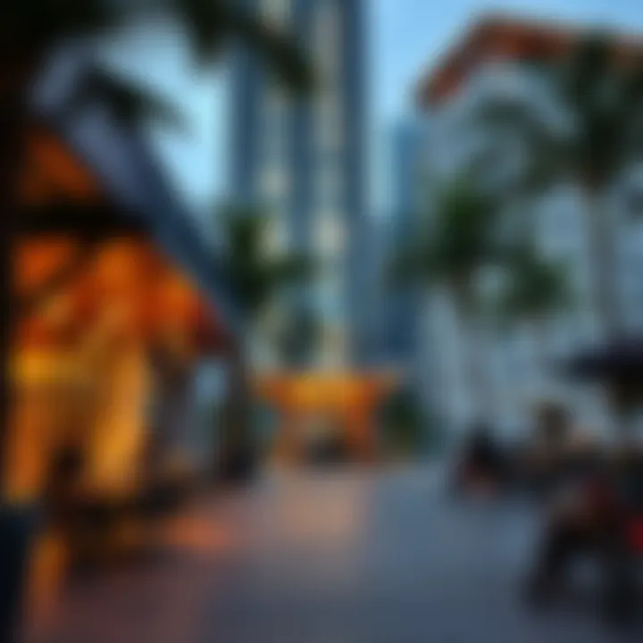 Vibrant lifestyle surrounding Address Opera Tower 1