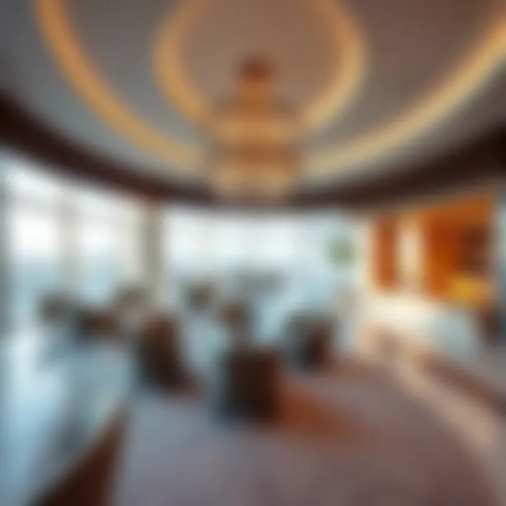 Luxurious amenities available in the Ajman Pearl Tower