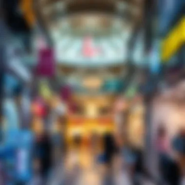 Shopping Experience at Al Ghurair City Center Vibrant shopping scene with a variety of retail outlets at Al Ghurair City Center