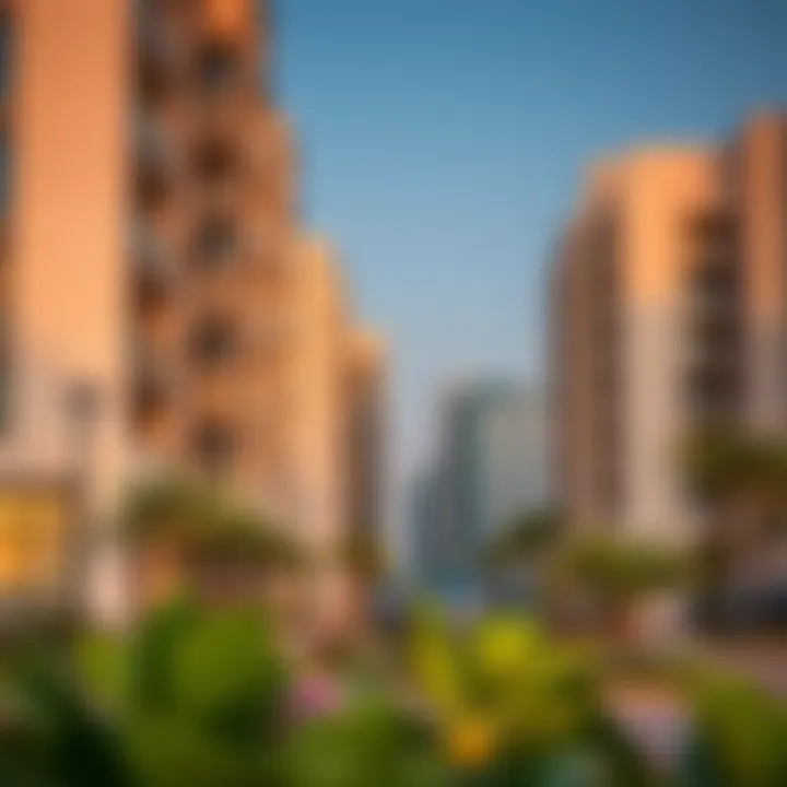 Investment opportunities illustrated through Al Hamriya Residence II's strategic location in Dubai