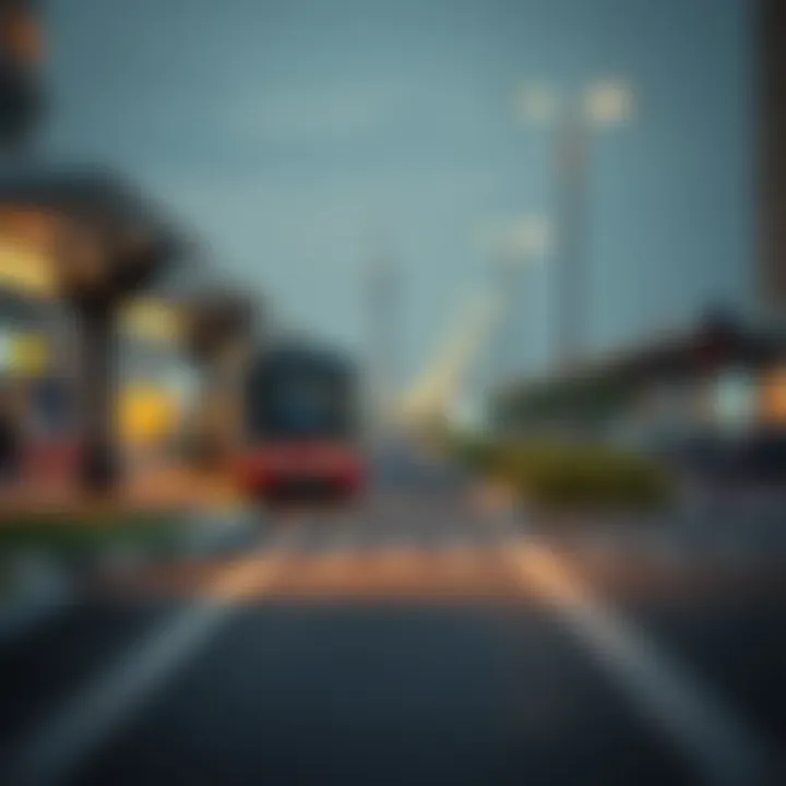 Map showing Al Rigga Metro Station location in Dubai