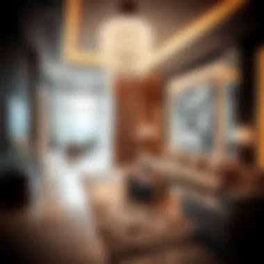 Interior design features of Al Wasl One