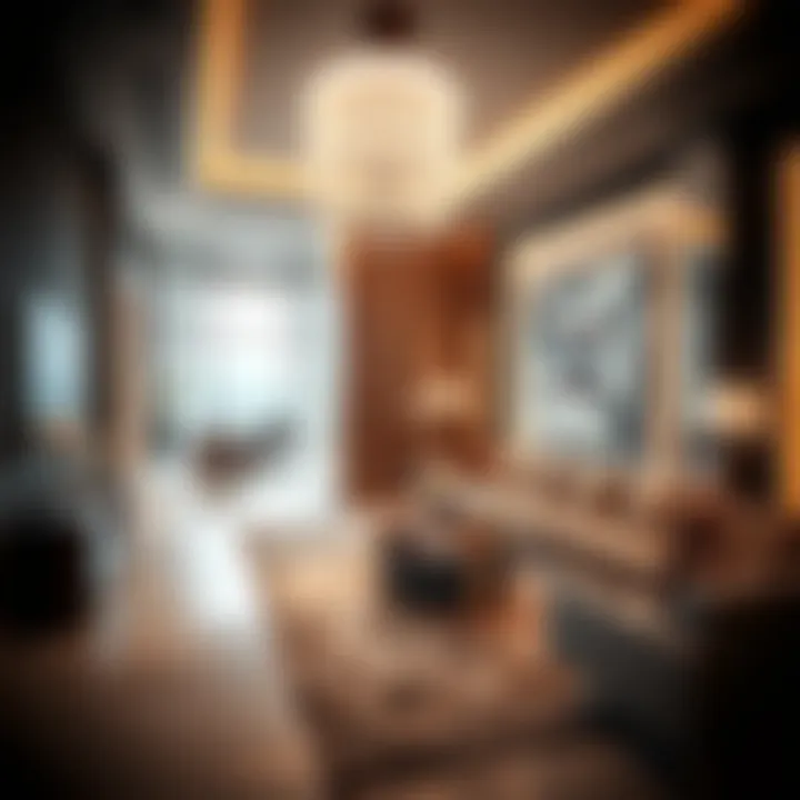 Interior design features of Al Wasl One