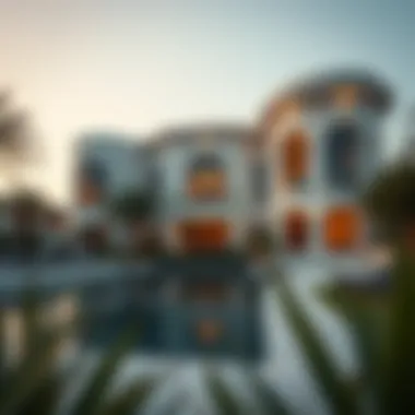 Luxury villa with stunning architecture