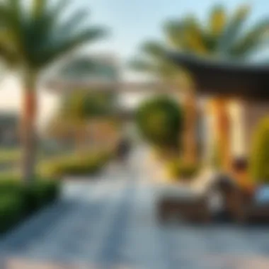 Community park in Nad Al Hamar