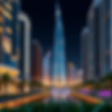 Visual representation of investment opportunities associated with Anwa Tower