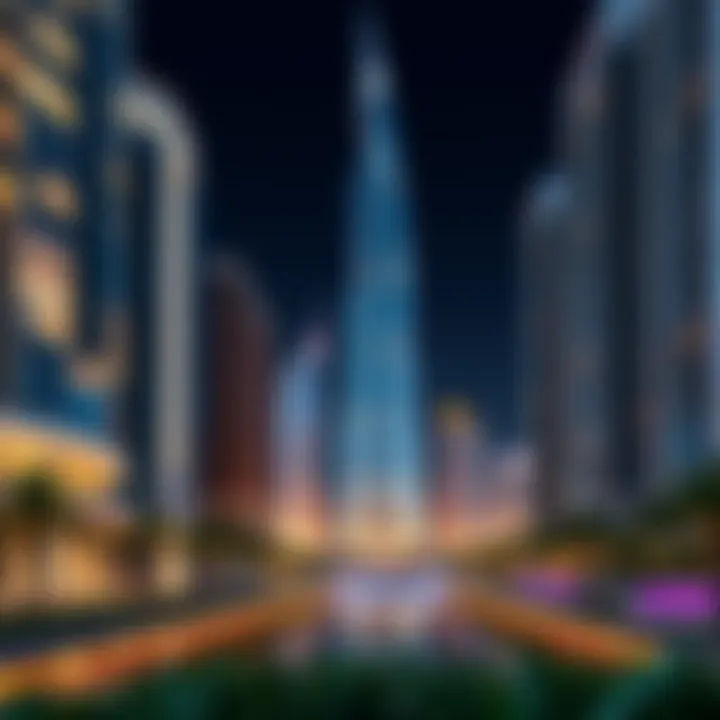 Visual representation of investment opportunities associated with Anwa Tower