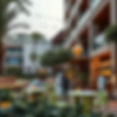 Community spaces in Art 9 Silicon Oasis fostering social interaction and engagement