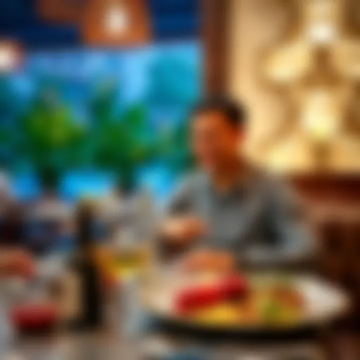 Delighted Customer Experience at Asma Restaurant Customer enjoying a meal at Asma Restaurant