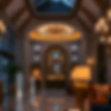 Aesthetic Interior of Aya Universe Interior view showcasing the aesthetics of Aya Universe