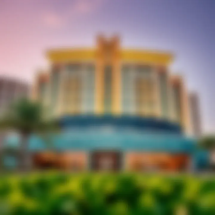 Architectural Marvel of Beachgate by Address Stunning facade of Beachgate by Address