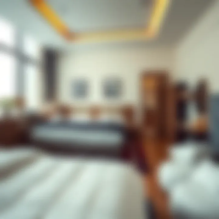 A cozy shared bedroom setup demonstrating available bed space
