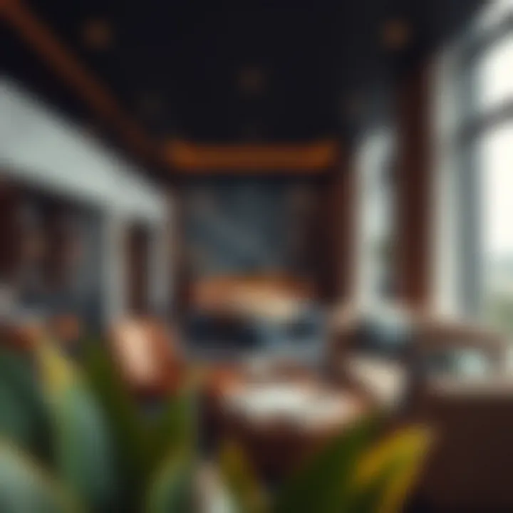 Interior showcasing luxury amenities within برج الشيخة مريم بنت غانم