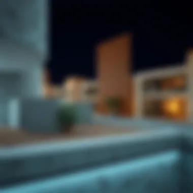 Applications of building materials in local projects