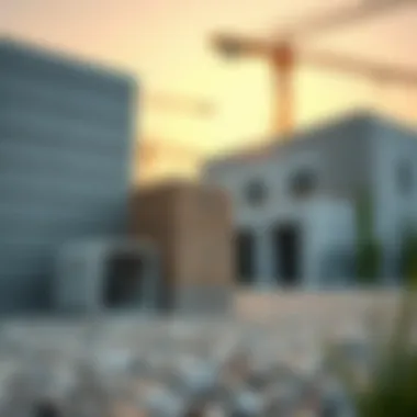 Sustainable materials used in Ras Al Khor construction