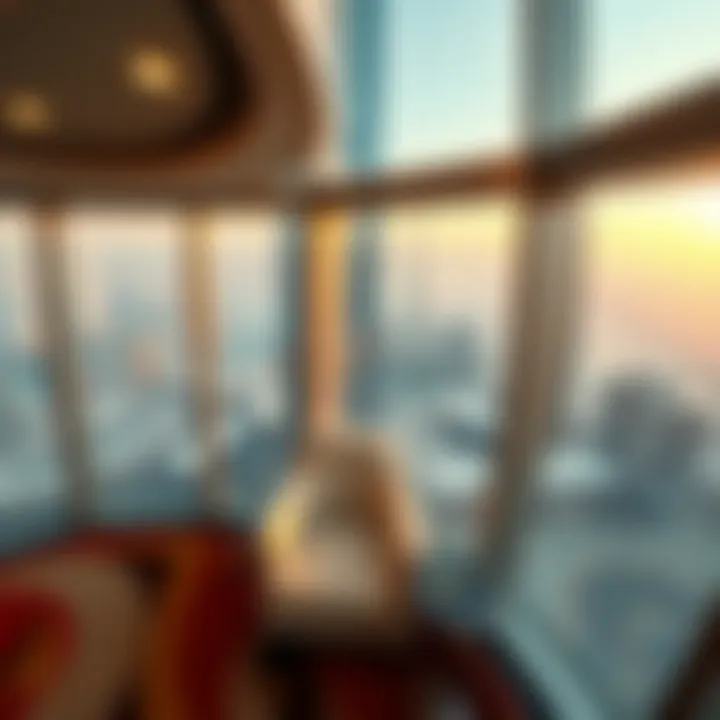 Observation Deck Views Interior of the observation deck showcasing panoramic views