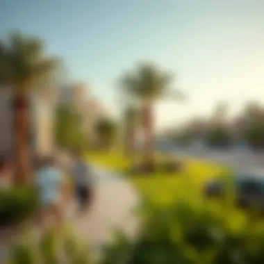 Vibrant community amenities in Canal Heights including parks and recreational areas