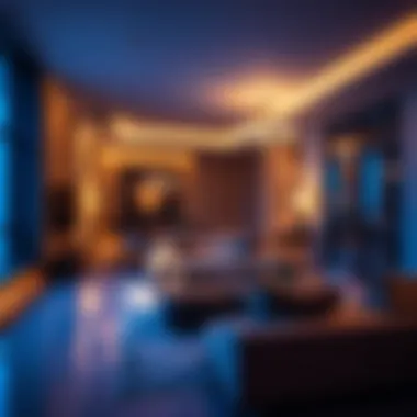 Luxurious interior of a Canal Heights apartment highlighting contemporary design