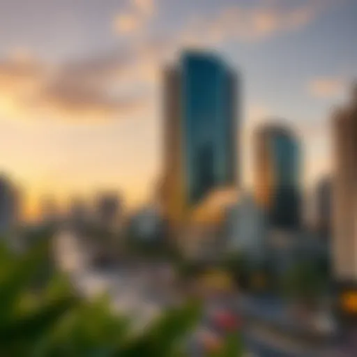 Stunning skyline view of Canal Heights showcasing modern architecture