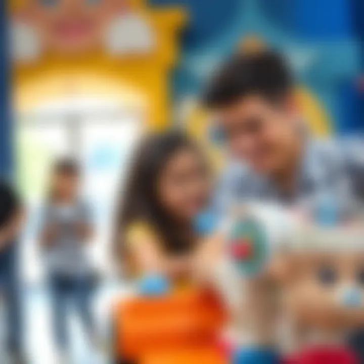 Family enjoying educational activities at Children's City Dubai