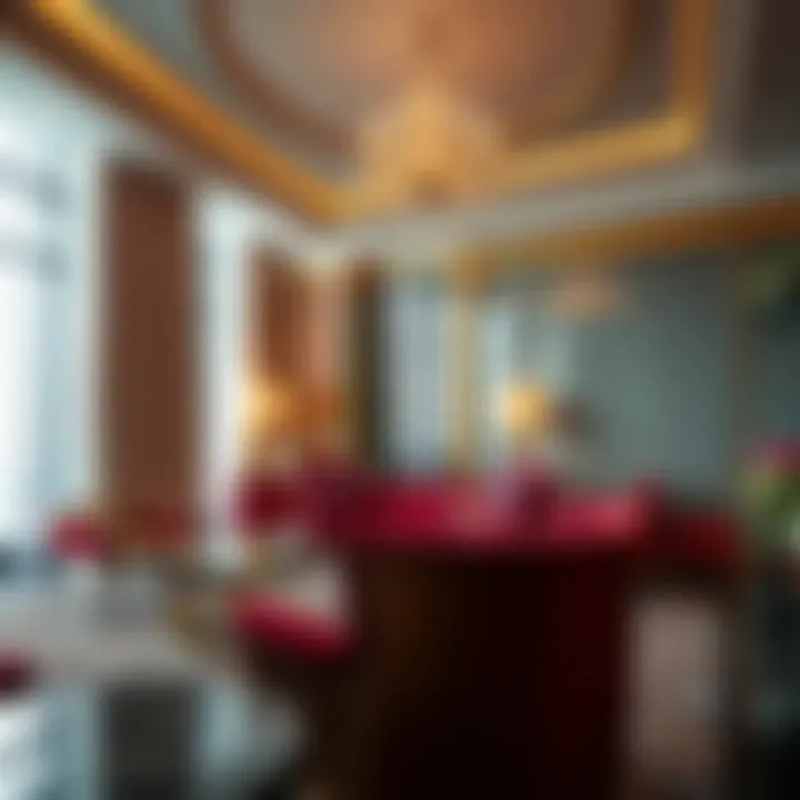 Opulent Suite Experience Luxurious suite interior at City Walk Hotel