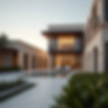 Modern architectural designs in Dubai Hills Estate