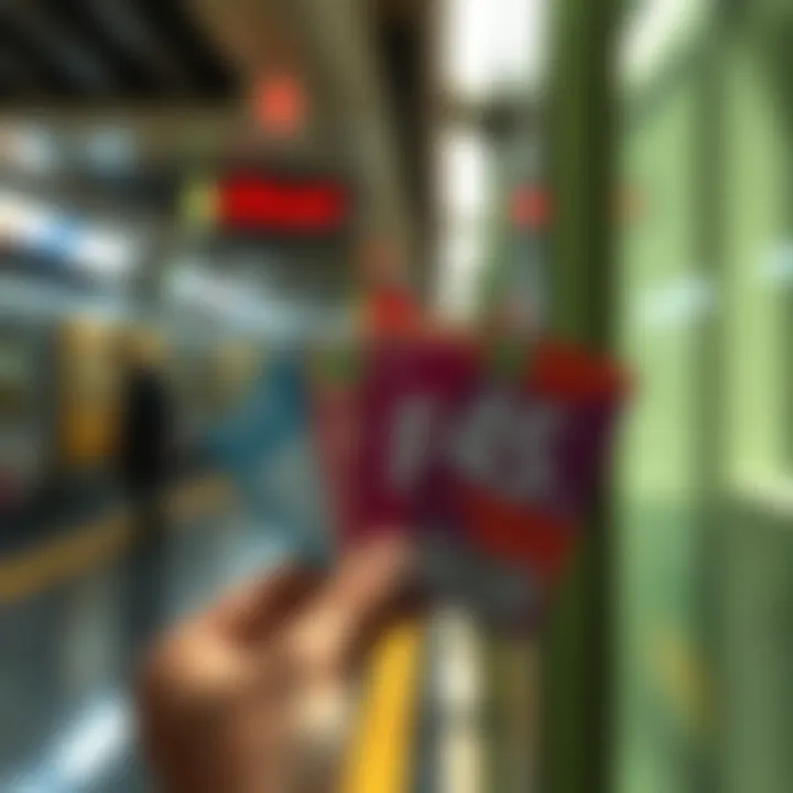 Illustration of various metro ticket types available in Dubai
