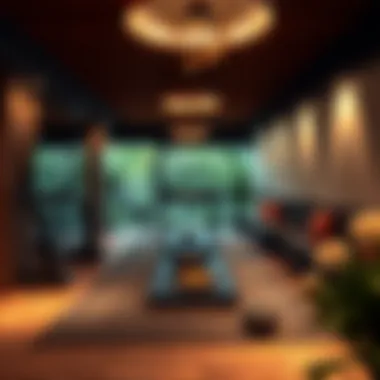 Holistic Wellness Zone Wellness area in a JVC gym incorporating holistic health practices