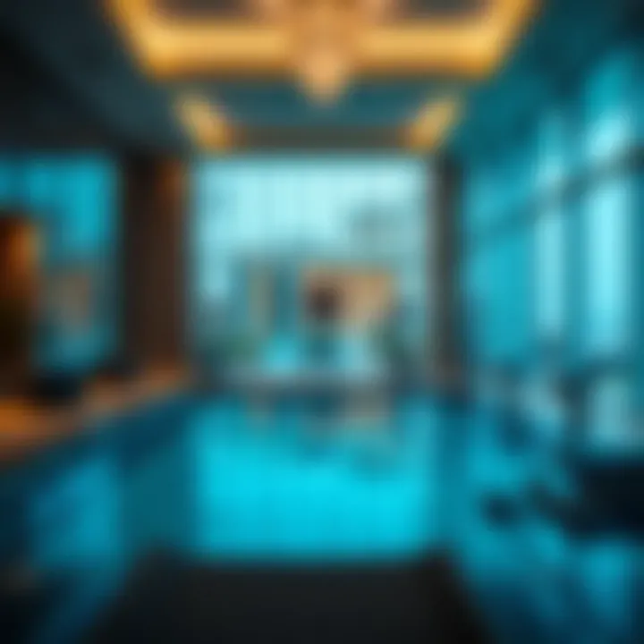 Amenities of a 1 BHK apartment like gym and pool