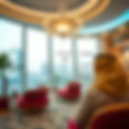 Visual representation of the UAE visa check process