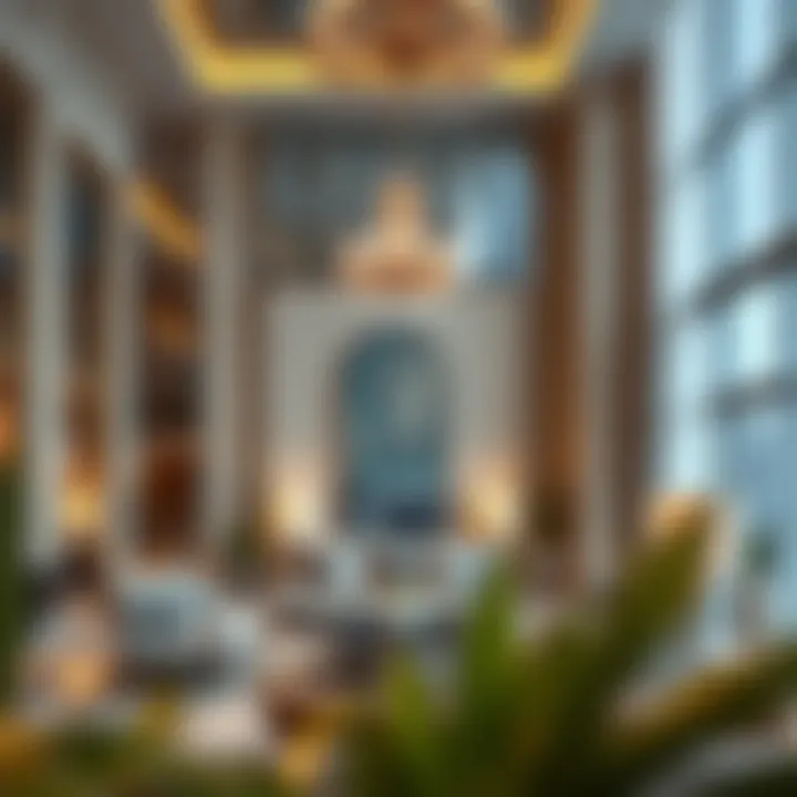 Interior view highlighting the elegant design and spacious layout of the Al Qubaisi Building