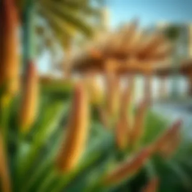 Ecological Elements of Corniche Park Ecological elements within Corniche Park, including native plant species.