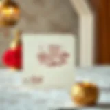 Elegant Eid Greeting Card A beautifully designed Eid greeting card with calligraphy