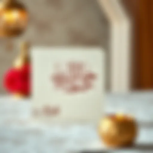 Elegant Eid Greeting Card A beautifully designed Eid greeting card with calligraphy