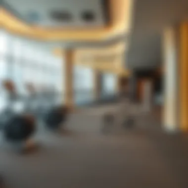 Advanced Fitness Center Amenities at Damac Maison Prive Damac Maison Prive's state-of-the-art fitness center