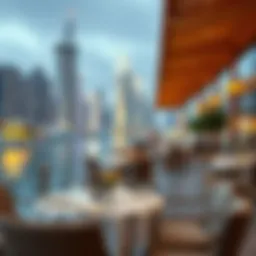 Stunning waterfront dining experience at Dubai Marina