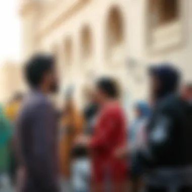 Cultural event highlighting the community spirit of Al Quoz