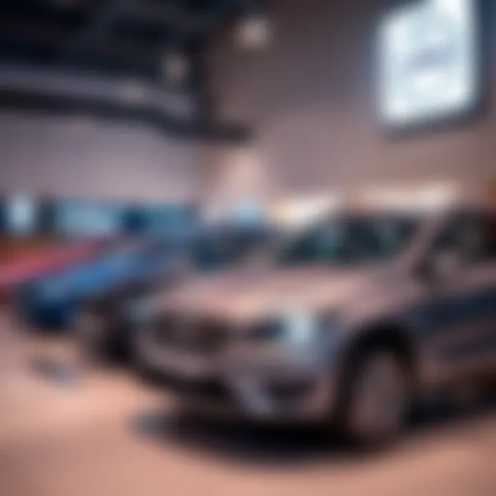 Car rental office in Dubai