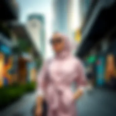 Stylish Modest Dress for City Tour Stylish yet modest dress for a city tour