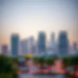 Stunning skyline view of Dubai Hills Emaar showcasing modern architecture