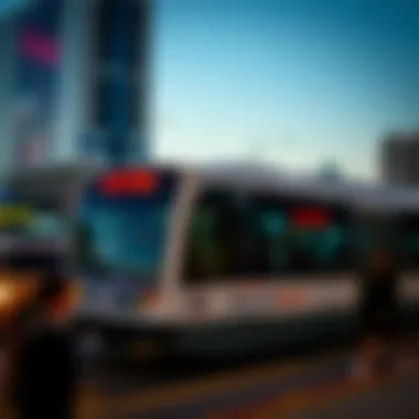 Navigating Dubai's Public Transport Visual of a travel guide on public transport in Dubai