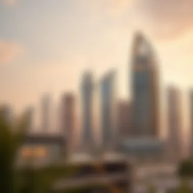 Visionary Plans: What Lies Ahead for Urban Living in Dubai Conceptual rendering of a new urban development in Dubai