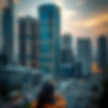 Impact of DXB Transactions on Property Values Chart showcasing the impact of DXB transactions on property values