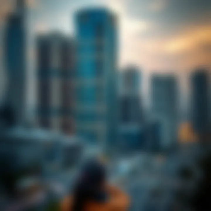 Impact of DXB Transactions on Property Values Chart showcasing the impact of DXB transactions on property values