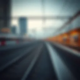 An overview of the Etihad Rail Project showcasing the expansive railway network.