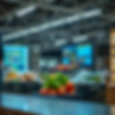 Tech Innovations in Food Access A technological setup aiding in food accessibility and distribution