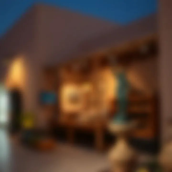 A cultural exhibit in Al Fahidi showcasing the neighborhood's rich heritage